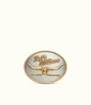 R.M.Williams Logo Buckle