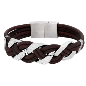 Montana Silversmiths Mens Rustic Braided Bracelet