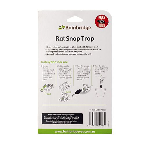 Bainbridge Rat Snap Trap, detail view
