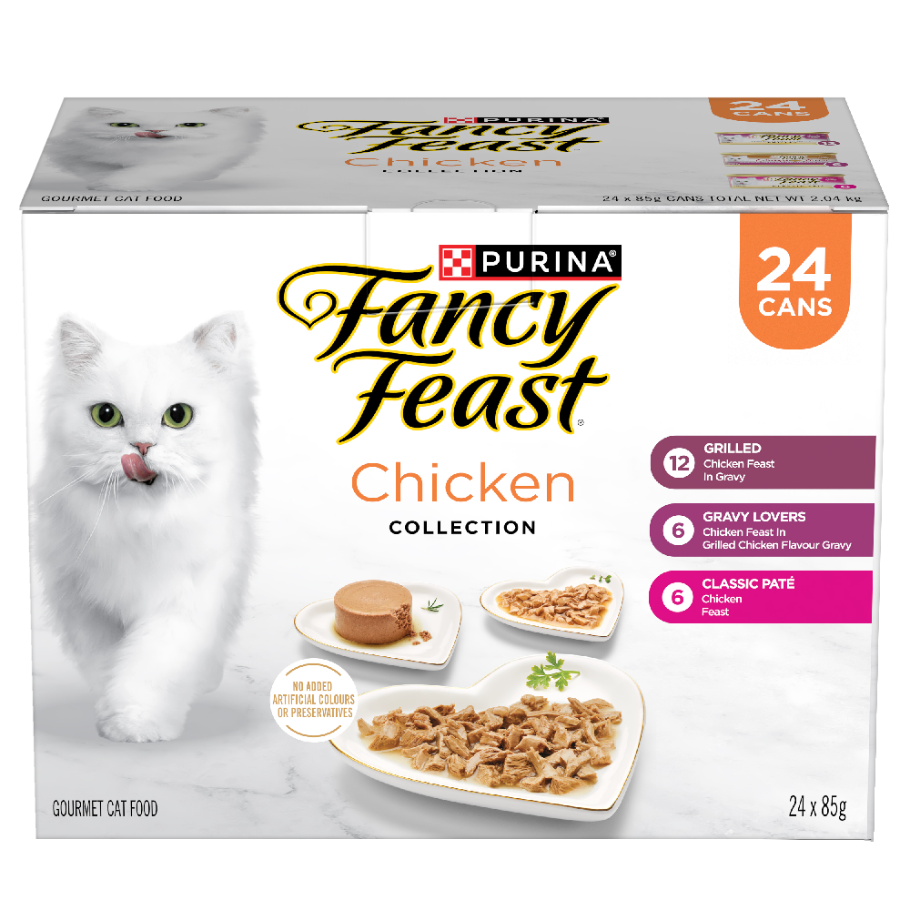 Fancy Feast Variety Chicken Collection Wet Cat Food