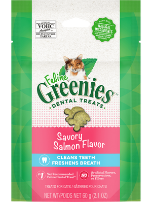 Greenies Dental Cat Treats Salmon Flavour