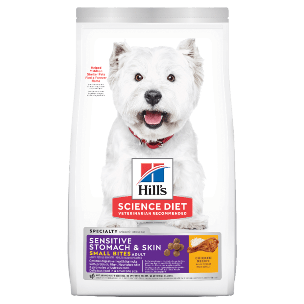 Hills Science Diet Specialty Adult Small Bites Sensitive Stomach