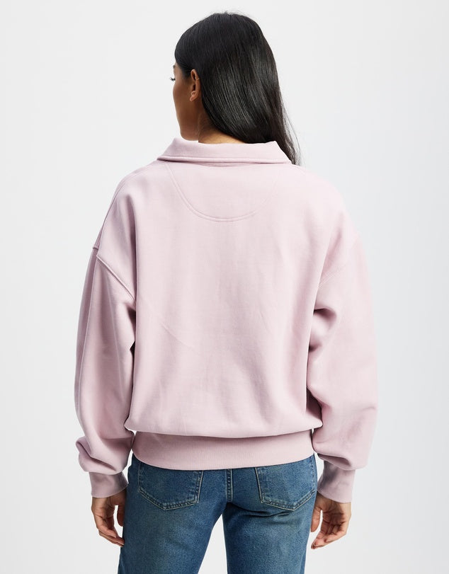 R.M. Williams Frazer Collar Zip Sweatshirt