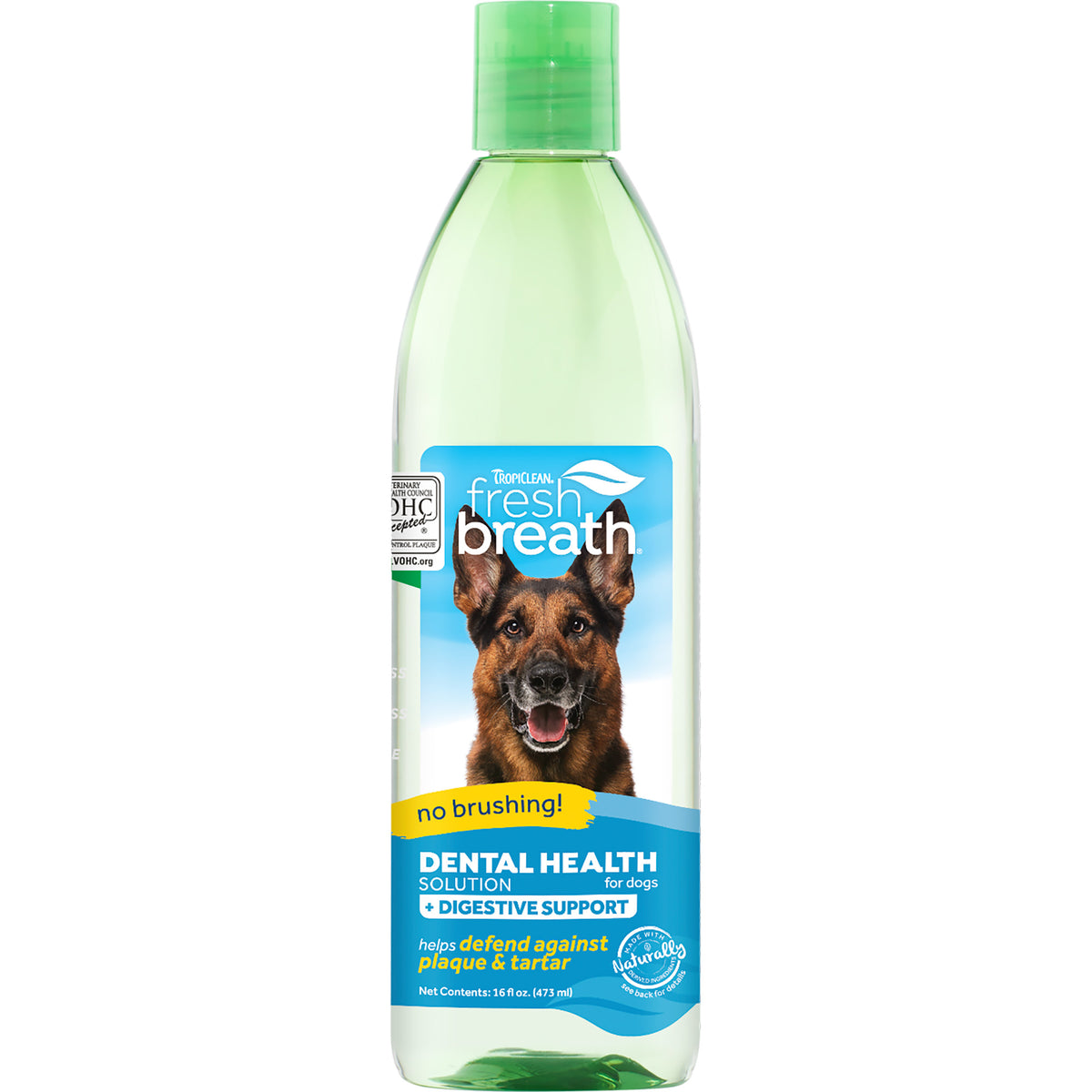 TropiClean Fresh Breath Dental Health Solution plus Digestive Support