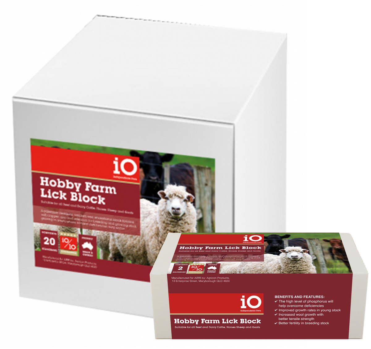 iO Hobby Farm Lick Block