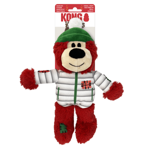 KONG Holiday Wild Knots Bear Assorted