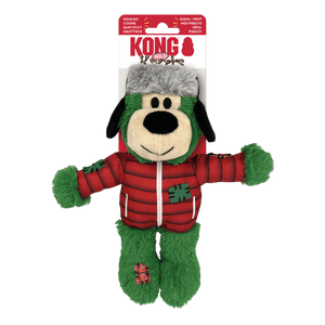 KONG Holiday Wild Knots Bear Assorted