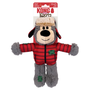 KONG Holiday Wild Knots Bear Assorted