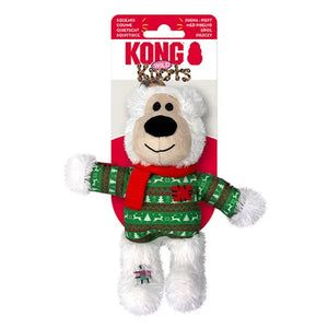 KONG Holiday Wild Knots Bear Assorted