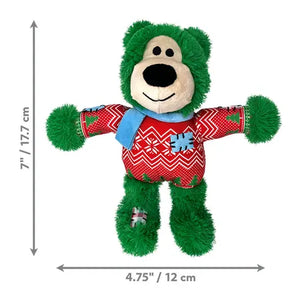 KONG Holiday Wild Knots Bear Assorted