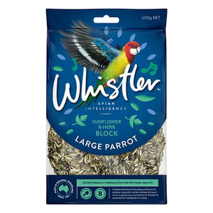 Whistler Large Parrot Block Sunflower Herb