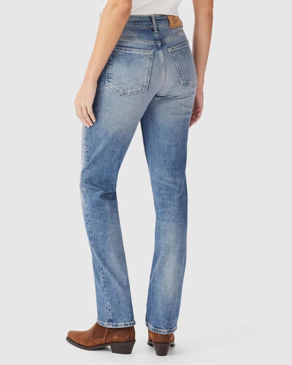 R.M. Williams Maren Slim Straight Leg Jeans 32Leg