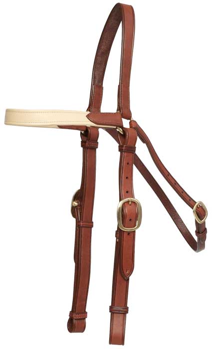 Oregon Padded Brow Barcoo Bridle