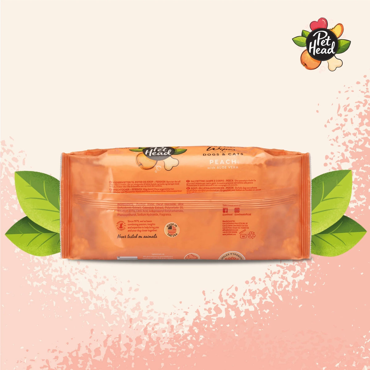 Pet Head Quick Fix Wipes