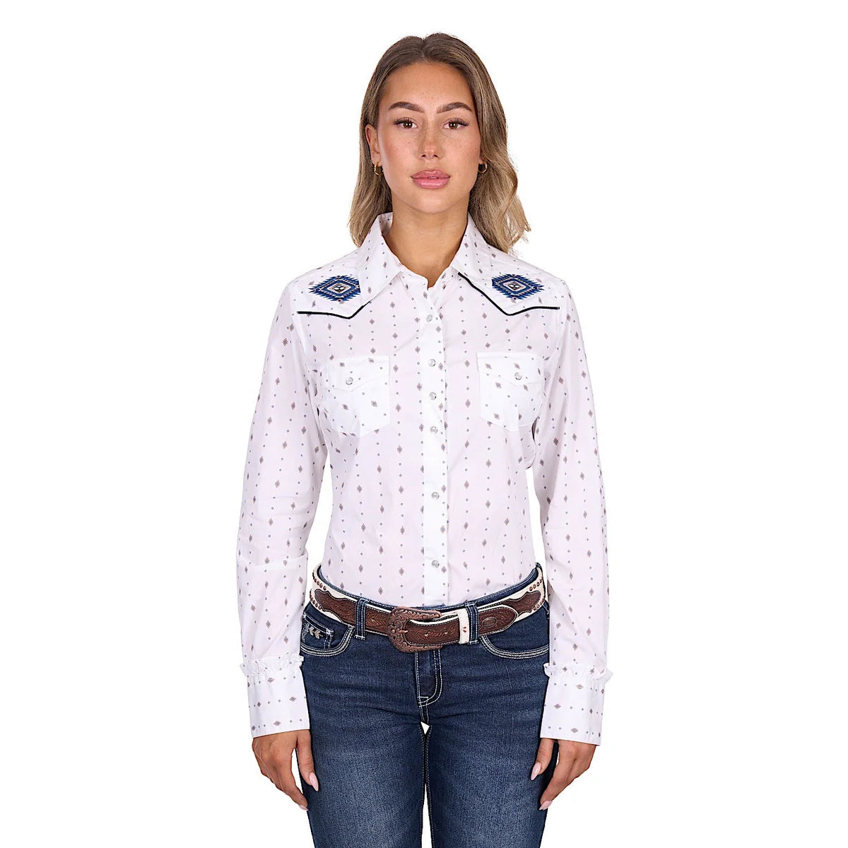 Pure Western Womens Shawna Long Sleeve Shirt