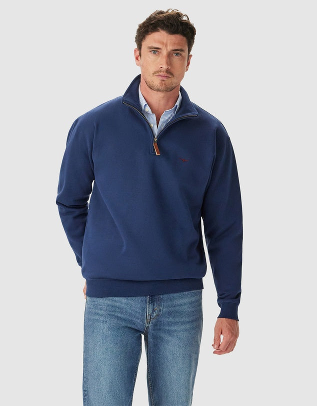 R.M. Williams Mulyungarie 1/4 Zip Sweatshirt