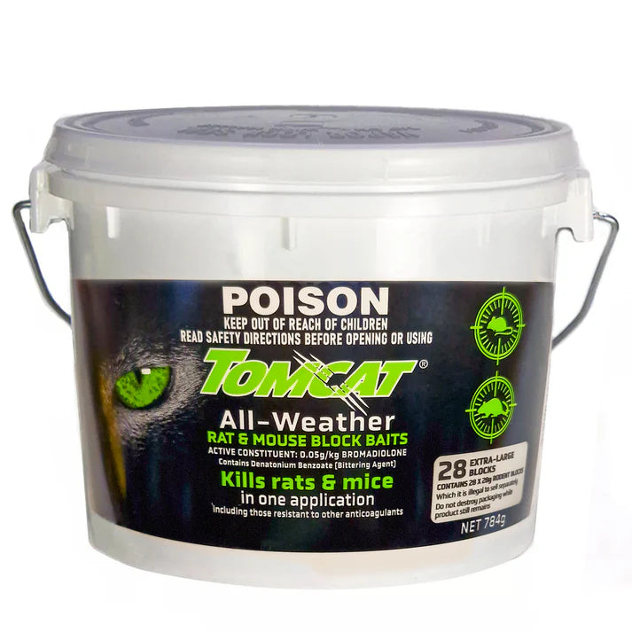 Tomcat All-Weather Blox Rat and Mouse Bait
