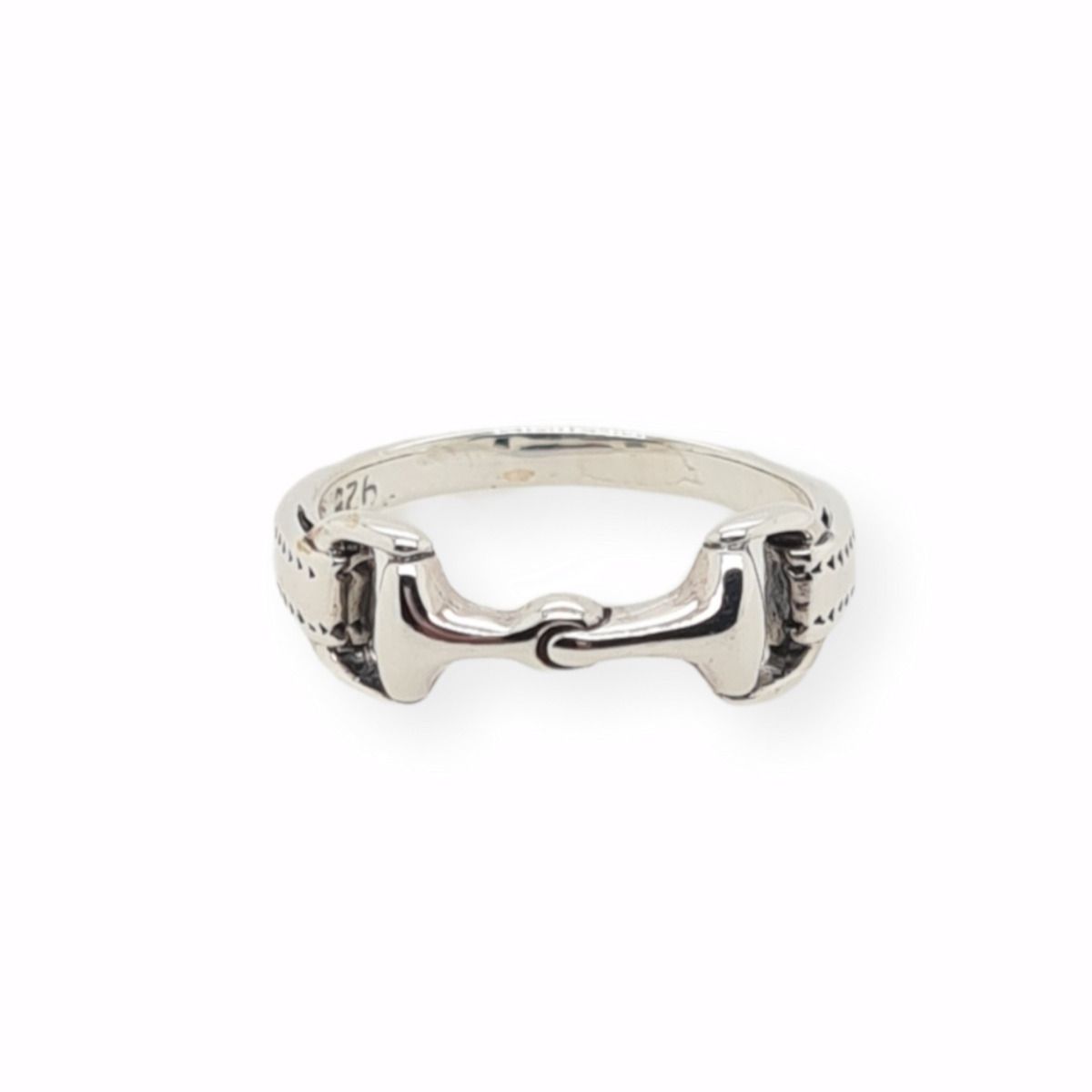 MCJ 063 Cz Ring Snaffle Bit