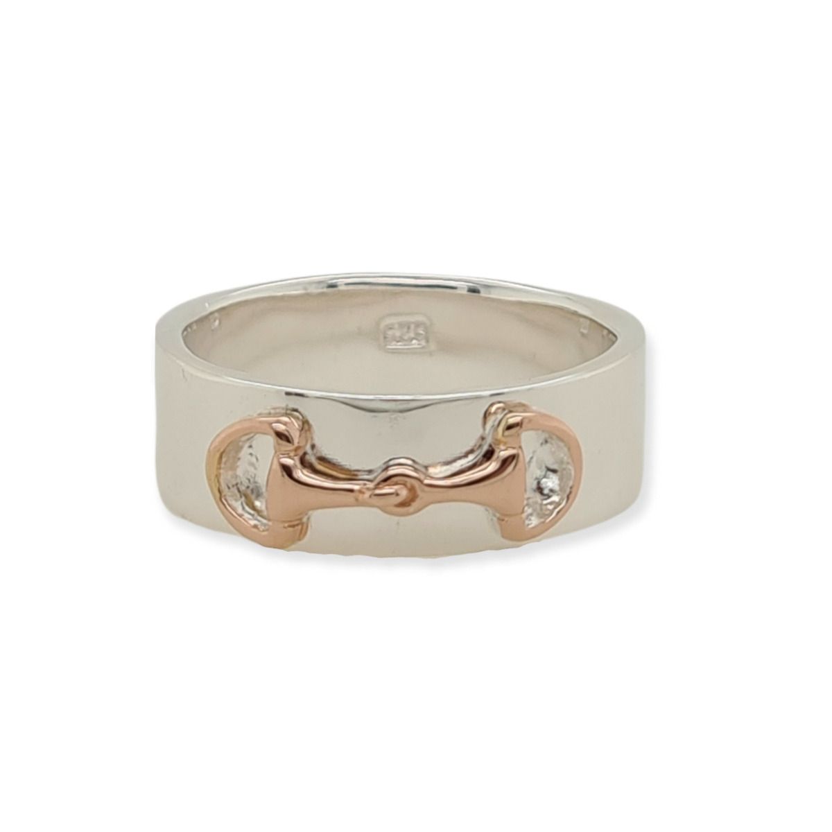 MCJ Ring With Rose Gold Bit 061