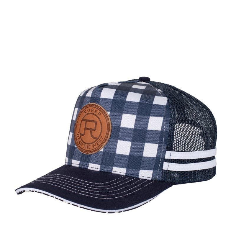 Roper Trucker Cap Cattle Tag Olive Green