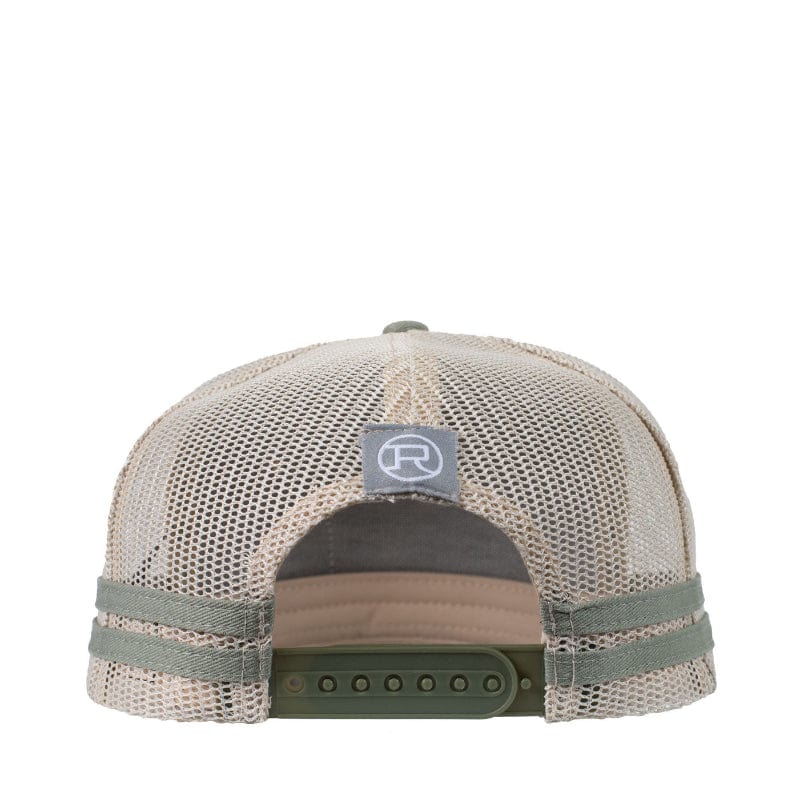 Roper Trucker Cap Cattle Tag Olive Green