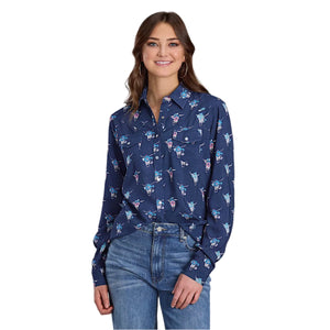 Roper Womens Five Star Collection Long Sleeve Shirt