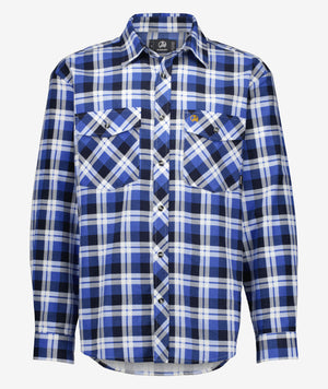 Swanndri Mens Egmont Full Button Flannel Shirt