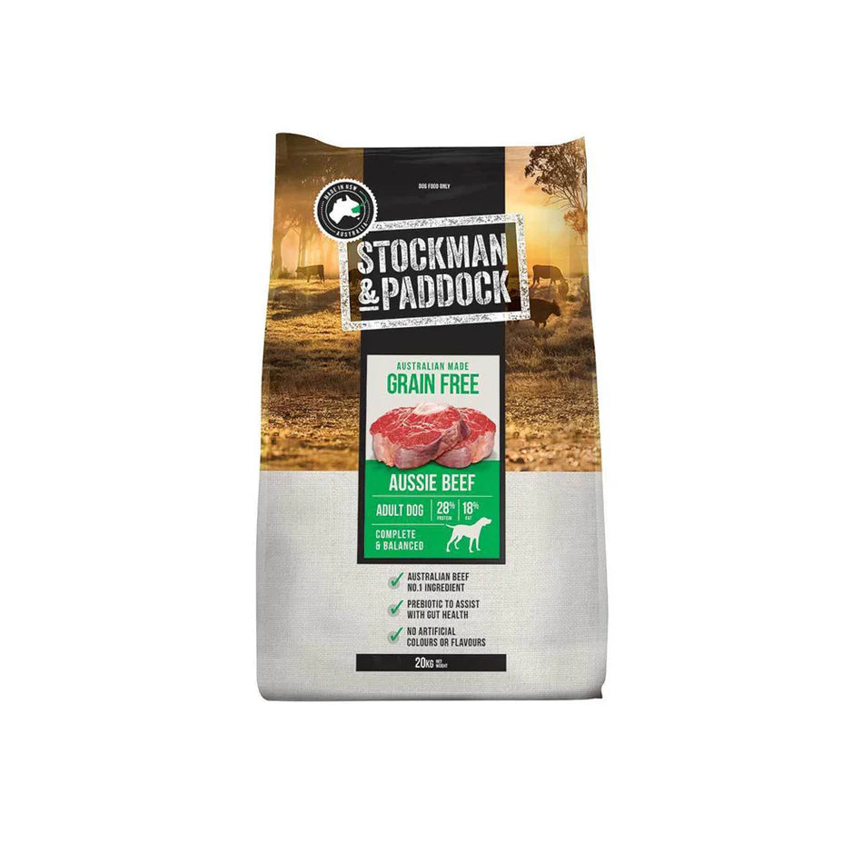 Stockman and Paddock Grain Free Working Dog Dry Food