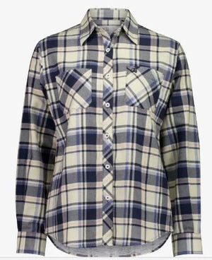 Swanndri Womens Egmont Full Button Flannel Shirt