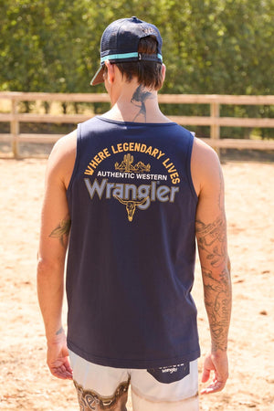 Wrangler Mens Kenny Singlet
