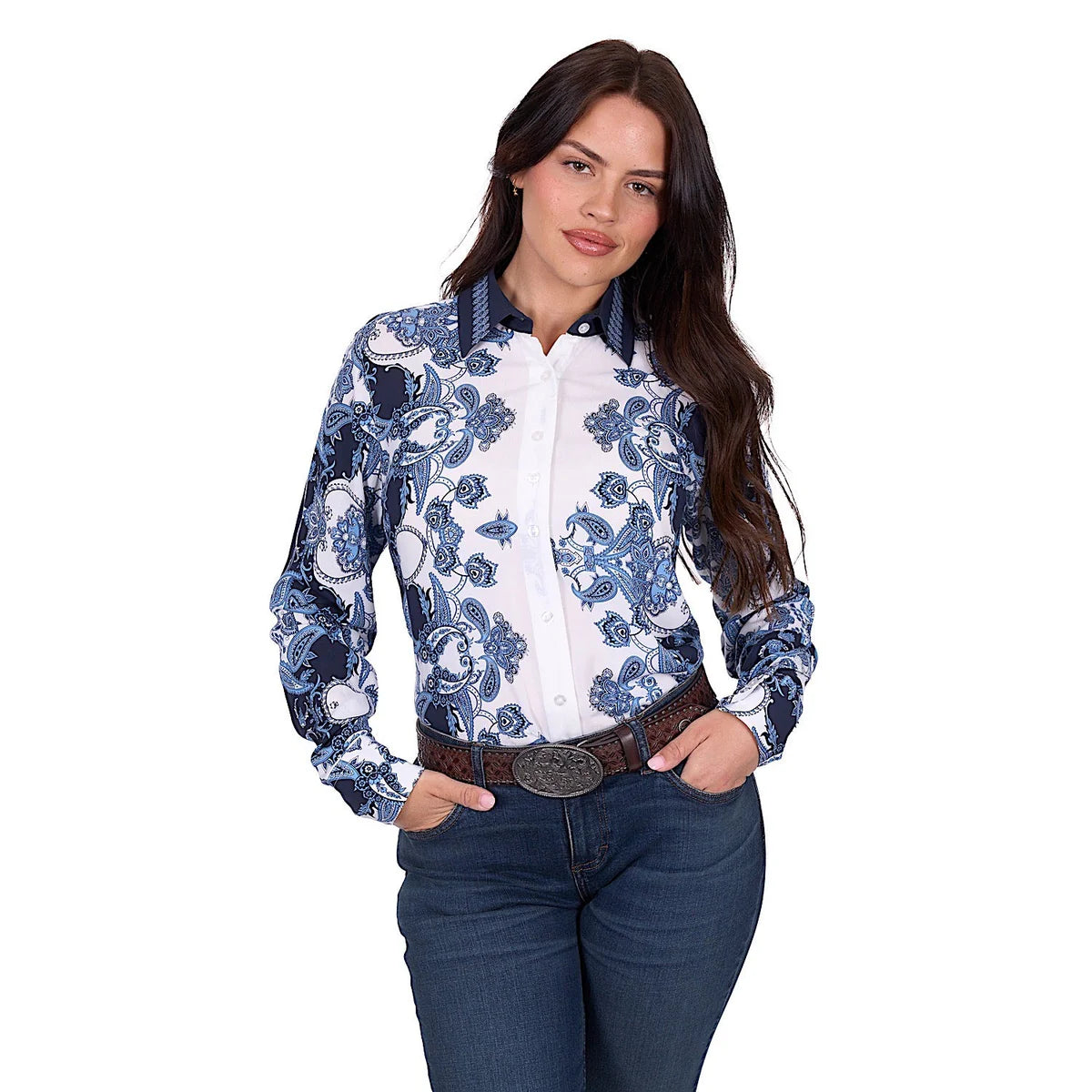 Wrangler Womens Linda Long Sleeve Shirt