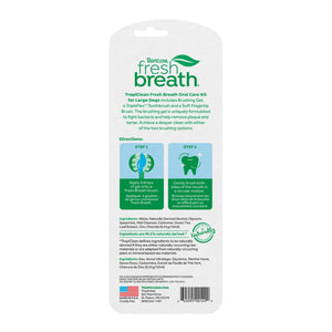 TropiClean Fresh Breath Oral Care Kit for Large Dogs