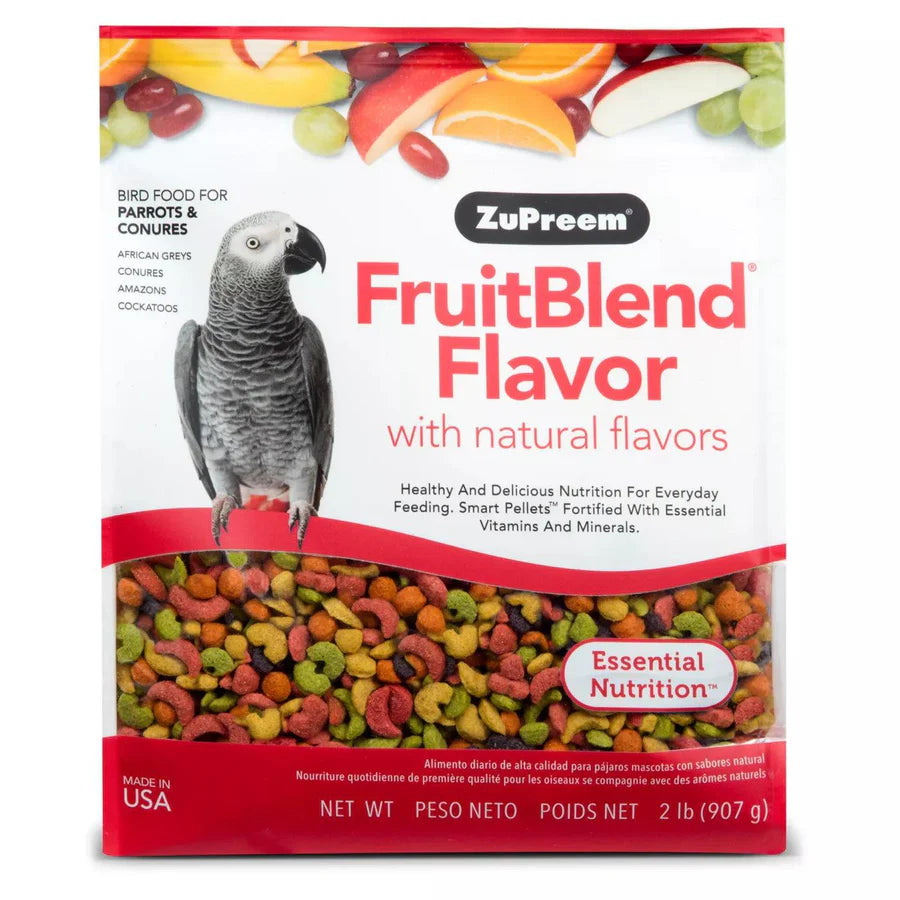 ZuPreem FruitBlend for Medium to Large Birds