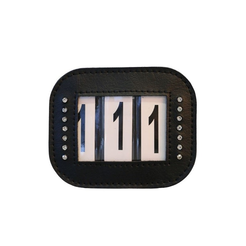 3 Number Holder with Velcro & Pins