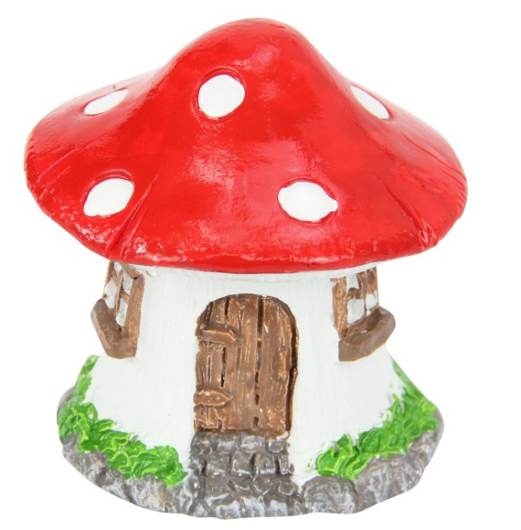 Fairy Garden Mushroom House 6cm