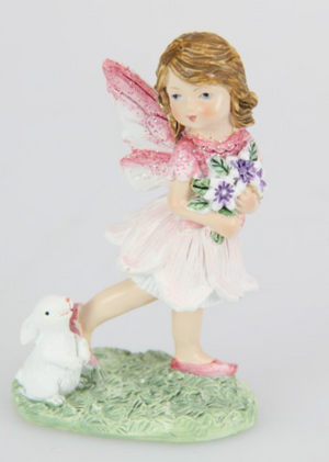 9cm Fairy With Rabbit Friend