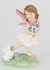 Fairy Holding Flowers with Rabbit Friend 9cm