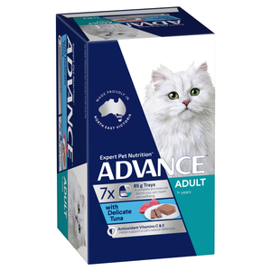 Advance Adult Delicate Tuna Trays Wet Cat Food