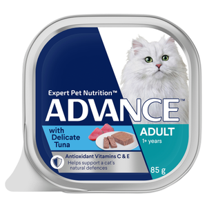 Advance Adult Delicate Tuna Trays Wet Cat Food