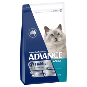 Advance Adult Hairball Chicken with Rice Dry Cat Food