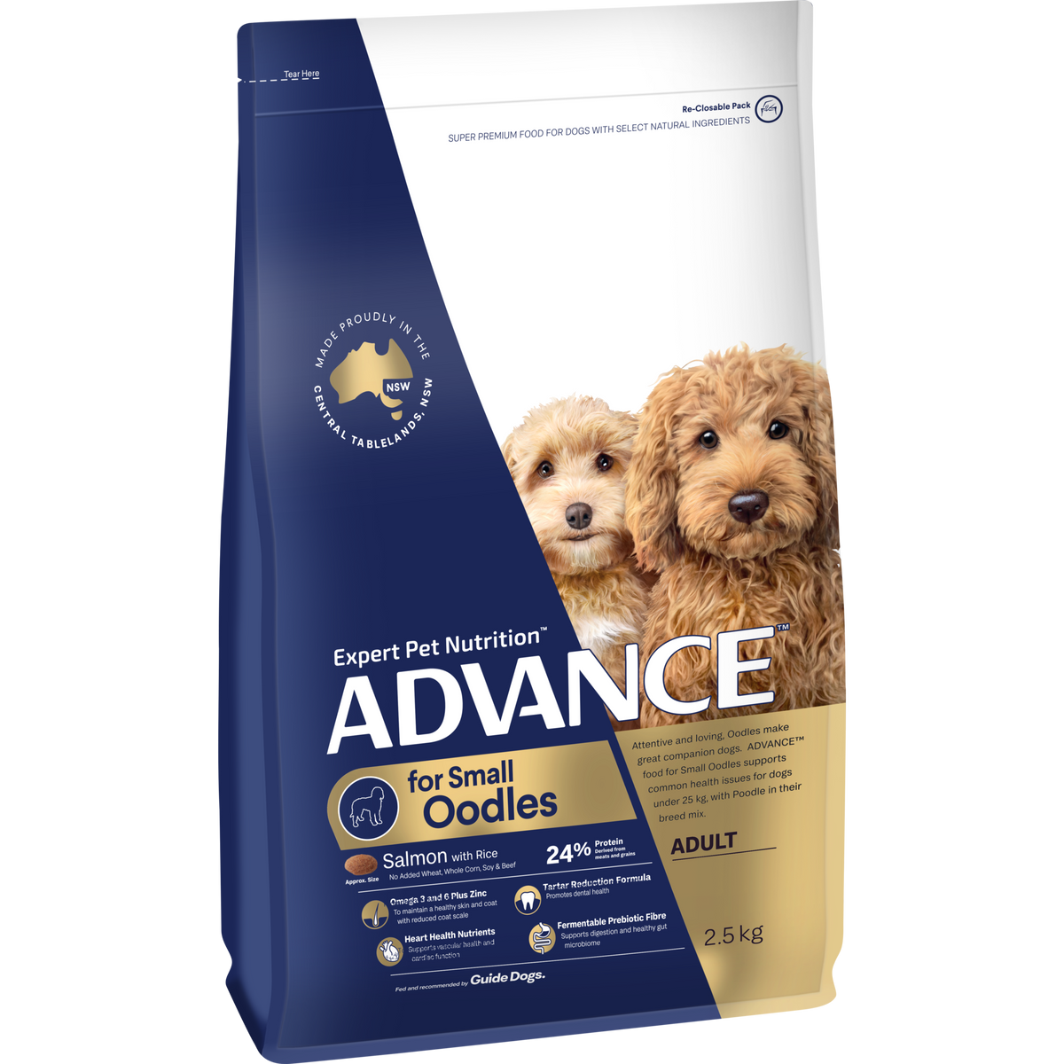 Advance Dog Adult Small Oodles Salmon with Rice Dry Dog Food