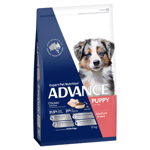 Advance Dog Puppy Medium Breed Chicken with Rice Dry Dog Food