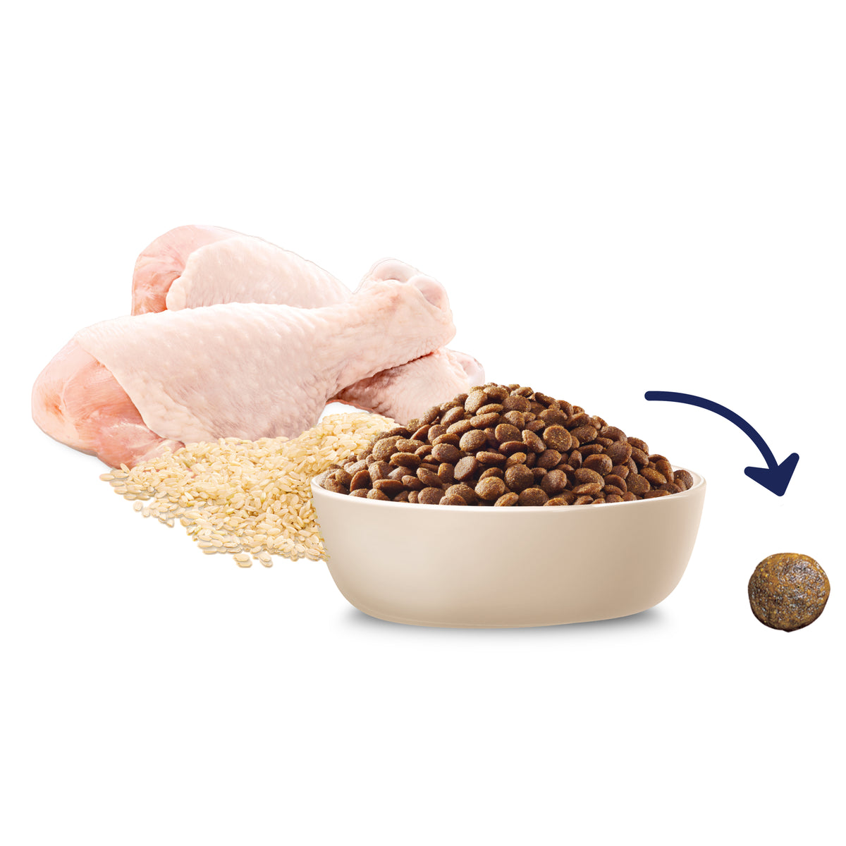 Advance Dog Puppy Medium Breed Chicken with Rice Dry Dog Food