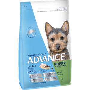 Advance Dog Puppy Small Breed Rehydratable Chicken with Rice Dry Dog Food
