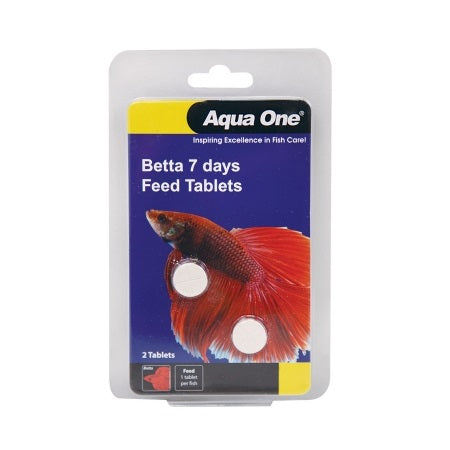Aqua One Betta 7 Day Feeder Tablets 2pk
