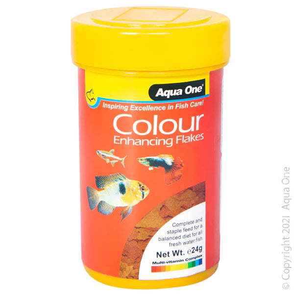 Aqua One Colour Enhancing Flake Food