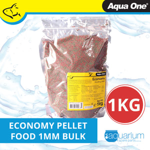 Aqua One Economy Floating Pellet Fish Food 1kg