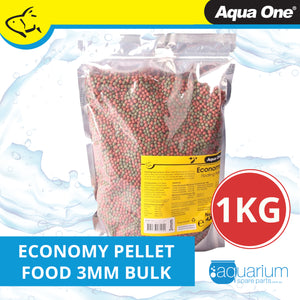 Aqua One Economy Floating Pellet Fish Food 1kg