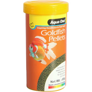 Aqua One Goldfish Pellet Food 2mm