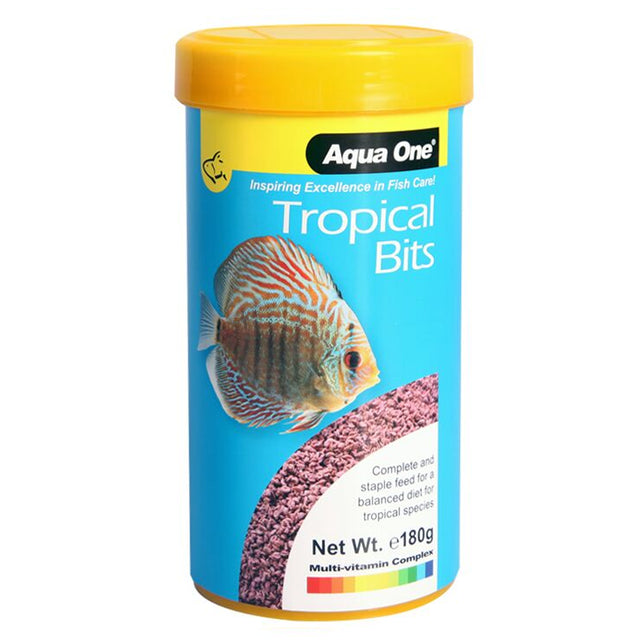 Aqua One Tropical Bits Fish Food